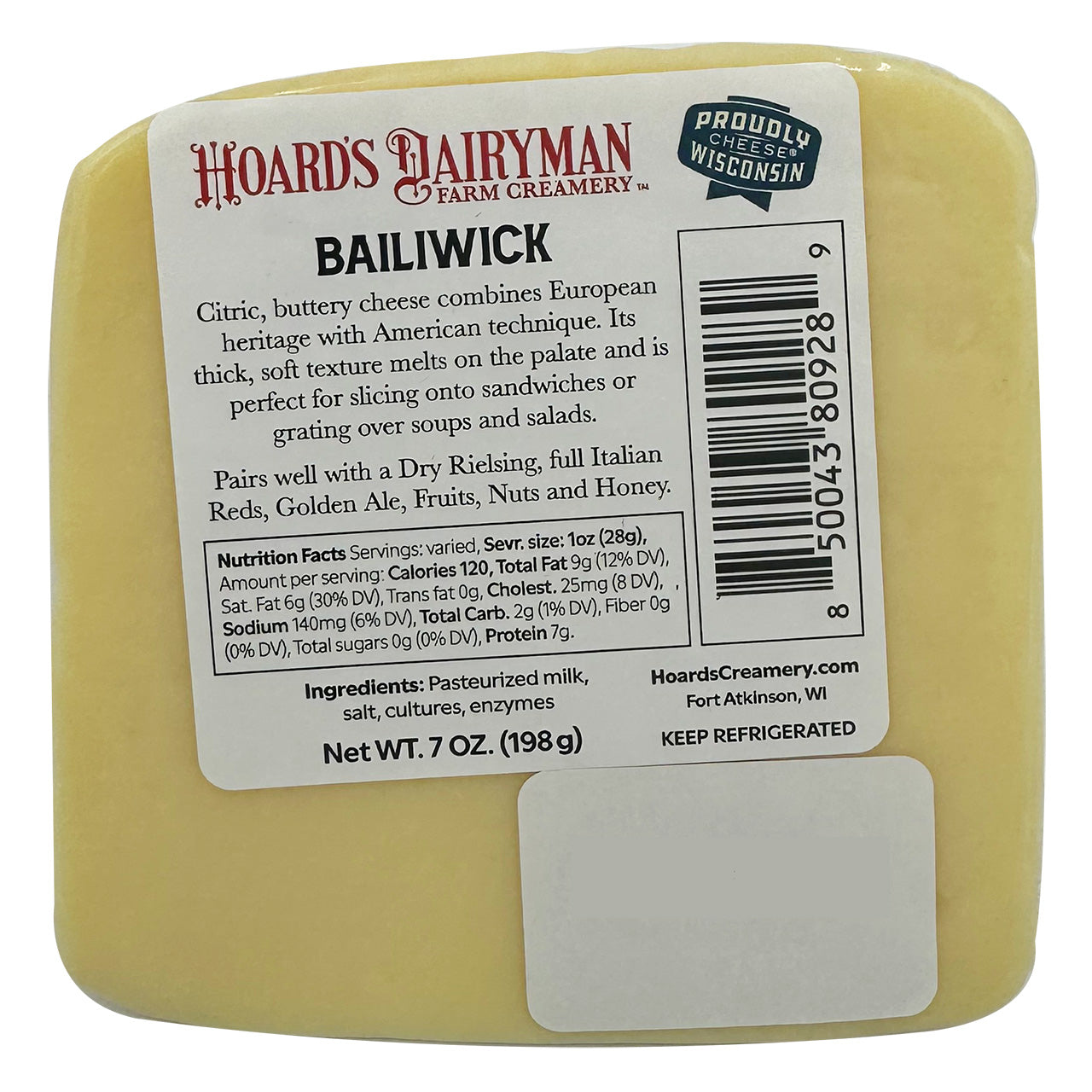 Baliwick (Mexican Manchego) Cheese