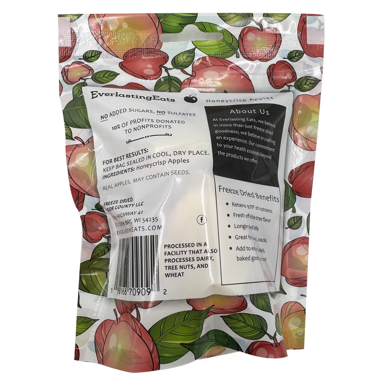 Freeze Dried Door County Honeycrisp Apples