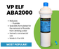 Water Filter - VeriPure Inline 1 W/ VP ELF ABA2000 Flouride Filter